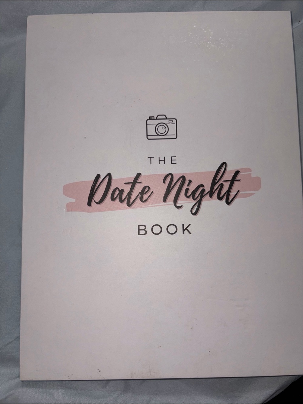 The Date Night Book - Pink & White Cover